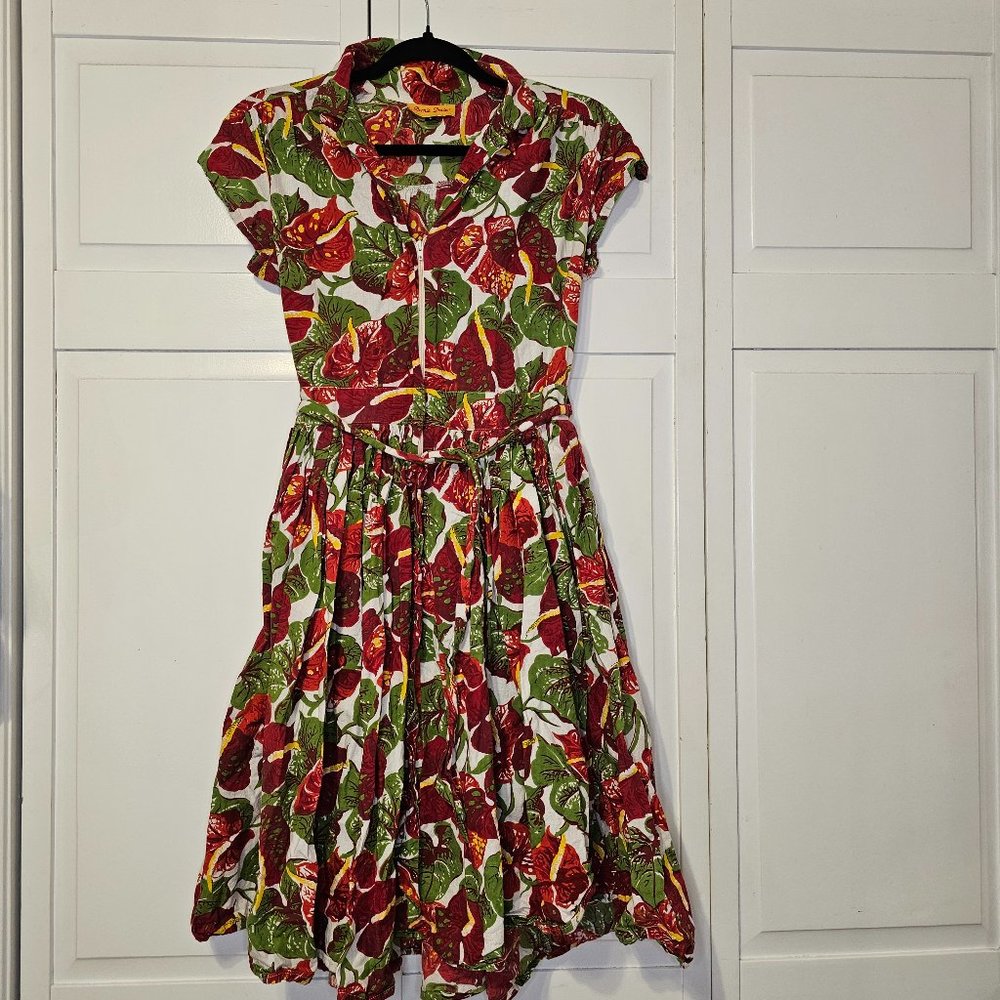 Bernie Dexter front zip dress with pockets - Picture 3 of 6